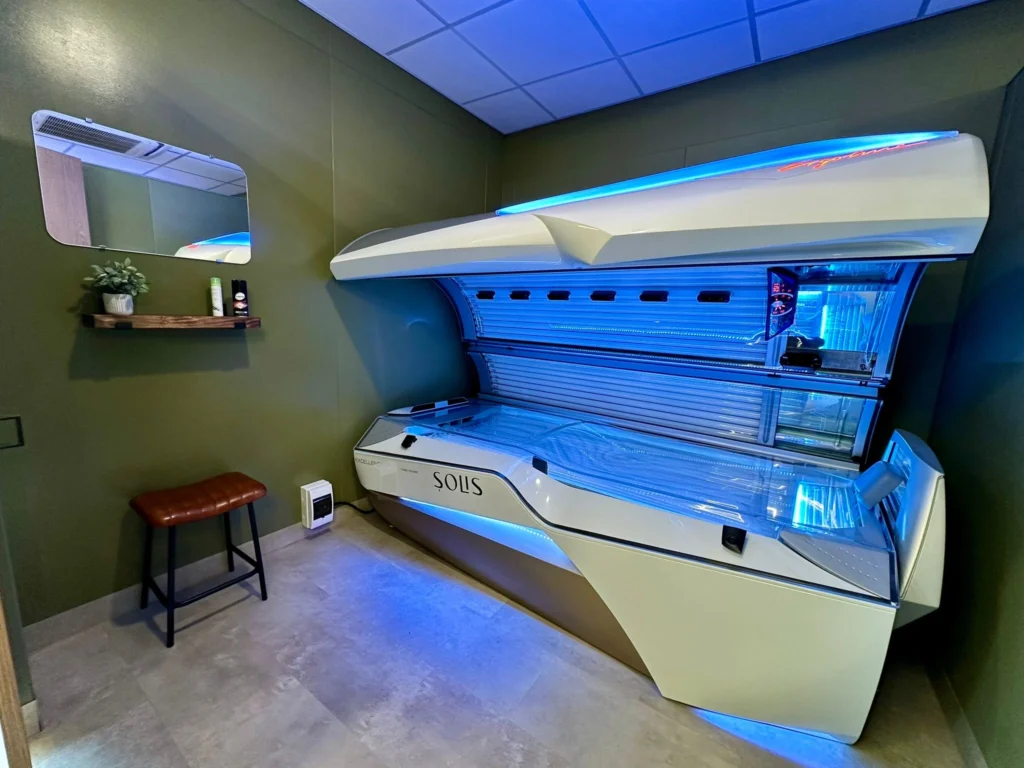 Lie Down Tanning Bed